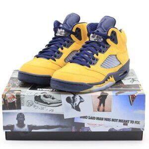 Michigan Jordan 5 Retro